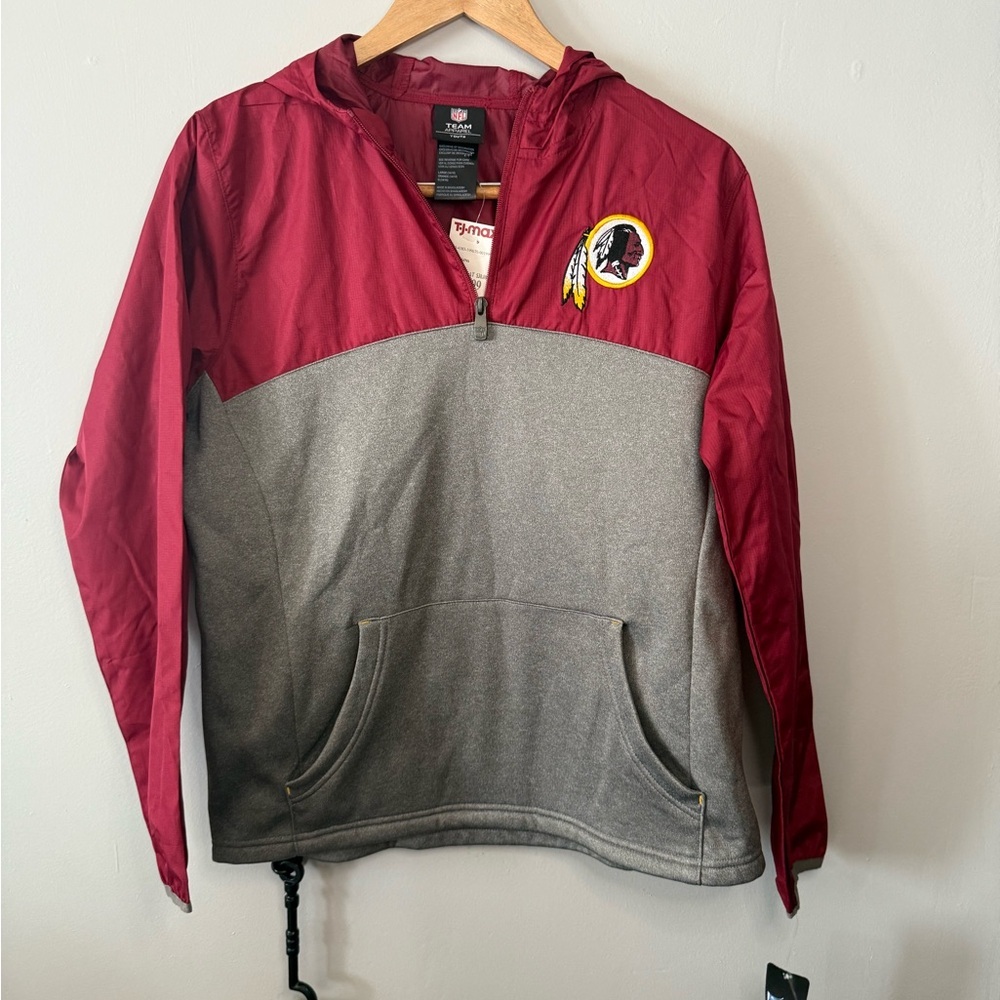 NWT Washington Redskins Youth Windbreaker – Size Large – NFL Team Apparel